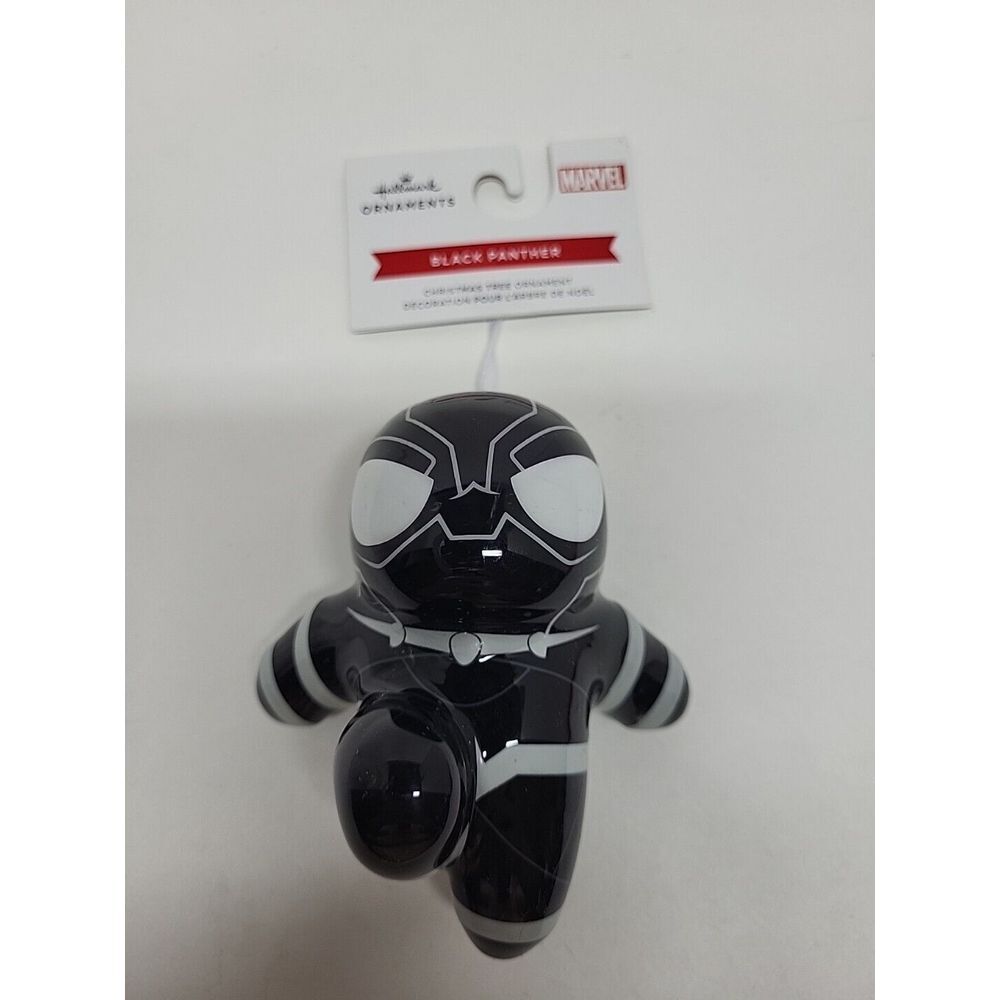 Hallmark MARVEL BLACK PANTHER‎ Decoupage Christmas Ornament